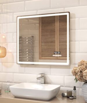 Зеркало LED Geometry Media voice 800 VIGO голосовое, сенсорное, нейтральный — изображение 7