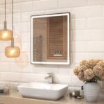 Зеркало LED Geometry Media voice 600 VIGO голосовое, сенсорное, нейтральный