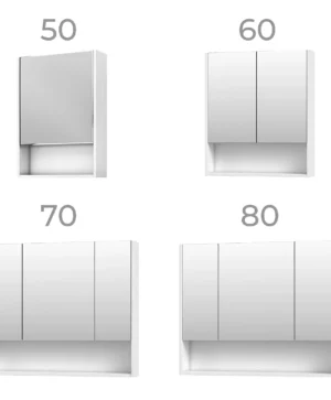 Зеркальный шкаф Urban 80×70 см — изображение 3