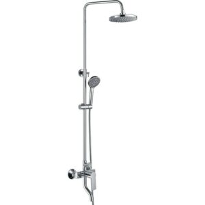 Тропический душ со смесителем (HB639-3) HB2414 хром HAIBA, 1-режимная лейка