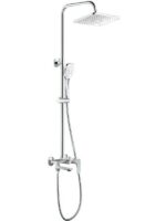 Тропический душ со смесителем (HB505) HB24505 хром HAIBA, 1-режимная лейка