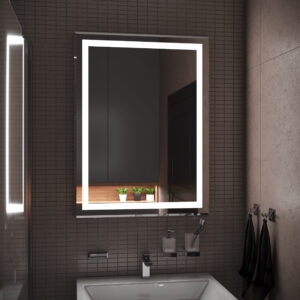 Зеркало с подсветкой Promo Lyx 60×80 см, механический выключатель, нейтральный свет — изображение 6