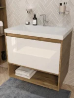Комплект мебели Monaco Wood 700х480 подвесной 1 ящик (ШхГхВ) 698х476х607