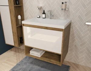 Комплект мебели Monaco Wood 700х480 подвесной 1 ящик (ШхГхВ) 698х476х607