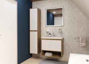 Комплект мебели Monaco Wood 600х480 подвесной 1 ящик (ШхГхВ) 598х476х607