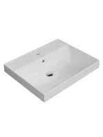 Раковина мебельная KERAMA MARAZZI Cubo 60, белая глянцевая