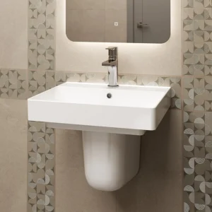 Раковина мебельная KERAMA MARAZZI Pro 50, белая глянцевая — изображение 6